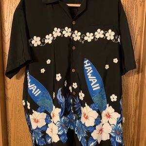 ULUWATU hawaian shirt VINTAGE